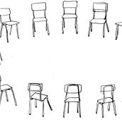 El aula. Traditional illustration, Fine Arts, and Sculpture project by Rosa Amarilla - 09.17.2022
