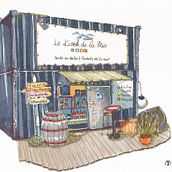 Esquisses d'architecture expressives aux feutres de couleur. Traditional illustration, Drawing, and Sketching project by Marion Penvern - 09.15.2022