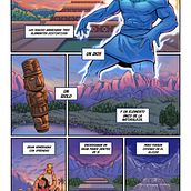Huaca, la espada del Sol - Cap. 1. Traditional illustration, and Comic project by Carlos Roque Cordova - 09.17.2022