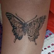 Mi proyecto del curso: Diseño de tatuajes Blackwork. Traditional illustration, Digital Illustration, and Tattoo Design project by amapolis2002 - 11.22.2022