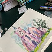 Ring * Dreischor. Un projet de Beaux Arts , et Dessin de Tamara Vdf Brandenburg - 17.09.2022