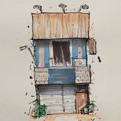 My project for course: Expressive Architectural Sketching with Colored Markers. Un proyecto de Bocetado, Dibujo, Ilustración arquitectónica, Sketchbook e Ilustración con tinta de Akhyar Yusri - 13.09.2022