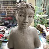 Mijn project van de cursus: Inleiding tot figuratief beeldhouwen met klei. Fine Arts, and Sculpture project by Susan Fifis - 09.18.2022