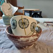 Mój projekt z kursu: Wprowadzenie do kintsugi: odnawianie ceramiki za pomocą złota. Arts, Crafts, Fine Arts, Ceramics, and DIY project by mmwitkowskaa - 09.18.2022