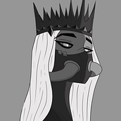 Lady Crown Ein Projekt aus dem Bereich Design von Figuren und Digitale Zeichnung von Dolfs Gregors - 17.04.2022