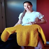 Mi proyecto del curso: Diseño de prendas a crochet: patronaje y escalado de tallas. Fashion Design, Fiber Arts, and Crochet project by Andrea Vieco - 09.05.2022