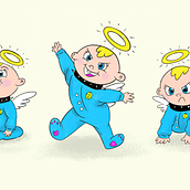 Cheruby. Traditional illustration, and Design project by Sergio Carrasco - 09.19.2022