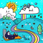 My project for course: Designing a Kawaii world. Character Design, Digital Illustration, and Manga project by Rene du Plessis - 09.18.2022