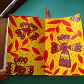 My project for course: Botanical Patterns in a Sketchbook: Conquer the Blank Page. Un projet de Illustration traditionnelle, Création de motifs, Illustration botanique , et Carnet de croquis de nnks113 - 07.09.2022