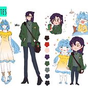 My project for course: Creating an Illustrated Brand: From the Idea to Merchandising. Traditional illustration, Br, ing, Identit, Character Design, and Digital Illustration project by Jiaxin Lim - 09.19.2022