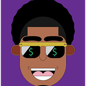 Dollar Boi. Ilustração tradicional projeto de Ekene Sebastian - 19.09.2022