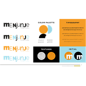 MENJUNJE. Design, Logo Design, Br, ing & Identit project by MELISA DI NARDO - 09.19.2022