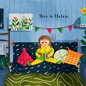 This is Helen - My project for course: Illustration for Children’s Books . % Fathia Hirani Habib tarafından hazırlanan Geleneksel illüstras, on, Karakter Tasarımı, Eskiz çizimi, Dijital İllüstras, on, Çocuk İllüstras, onu, Dijital Çizim, Anlatı, Ve Resimli kitap projesi - 09.17.2022