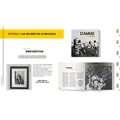 LAS MUJERES DE LA BAHAUS. Design, Editorial Design, Digital Illustration, Photograph, and Post-production project by MELISA DI NARDO - 09.19.2022