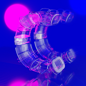 My project for course: 3D Typography with Blender: Design Original Letters. 3D, 3D Modeling, 3D Design, Digital Lettering, and 3D Lettering project by Arne Depuydt - 09.19.2022