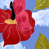 My project for course: Fantasy Illustration in Your Own Style. Un progetto di Illustrazione tradizionale, Disegno, Illustrazione digitale, Pittura ad acquerello e Teoria del colore di Barbu Isabela - 19.09.2022