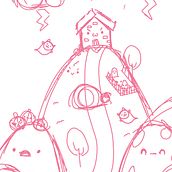 Mi proyecto del curso: Diseño de mundos kawaii: crea ilustraciones alegres. Character Design, Digital Illustration, and Manga project by Paula Almela - 09.19.2022