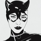 Cat woman . Un proyecto de Ilustración tradicional de Hannah Gale Saucedo - 19.09.2022