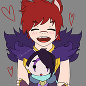 Chibi Sett. Traditional illustration, and Digital Illustration project by Patricia Rodríguez - 09.19.2022