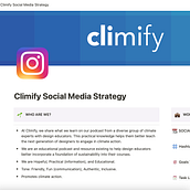 Climify: Personal Branding Strategy for Social Media. Marketing, Social Media, Digital Marketing, Mobile Marketing, Instagram, Content Marketing, Facebook Marketing, Communication & Instagram Marketing project by Eric Benson - 09.19.2022