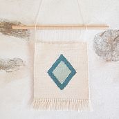 Mon projet du cours : Tissage de tapisseries de haute lisse. Arts, Crafts, Decoration, Fiber Arts, Weaving, and Textile Design project by maelle.gueroult - 09.19.2022