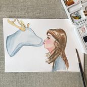 Lettering y acuarelas Ein Projekt aus dem Bereich Kalligrafie, Lettering und Traditionelle Illustration von Rosana Cabal - 19.09.2022