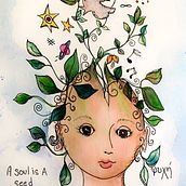 My project for course: Artistic Illustration: Draw from Your Imagination. Traditional illustration, Painting, Creativit, Pencil Drawing, and Drawing project by Stacy Ericson - 09.18.2022