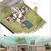 Mi proyecto del curso: Ilustración digital de proyectos arquitectónicos. Un proyecto de Arquitectura, Paisajismo, Ilustración digital, Arquitectura digital e Ilustración arquitectónica de Andrés Romero - 20.09.2022