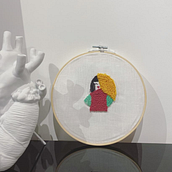 Il mio progetto del corso: Introduzione al ricamo con ago magico. Projekt z dziedziny  Haft,  Haft pętelkow, Wzornictwo tekst i liów użytkownika Ilaria Egizi - 20.09.2022