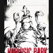 Jurassic Park - Sketch-turned-Book Cover!. Traditional illustration, Graphic Design, Sketching, Drawing, Digital Illustration, Artistic Drawing, and Digital Drawing project by David Geralao - 09.01.2022