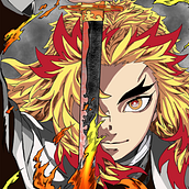 Tatuagem artística full color Rengoku. Projekt z dziedziny Trad, c, jna ilustracja,  R, sunek, Ilustracja c, frowa, Projektowanie tatuaż, R, sunek c i frow użytkownika Ian Pelegrini - 20.09.2022
