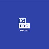 IQ PRO - Educational courses . Un progetto di Br, ing, Br e identit di abzal.muratov99 - 20.09.2022