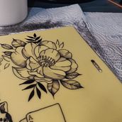 Mi proyecto del curso: Tatuaje para principiantes. Tattoo Design project by danielailopezp - 09.19.2022