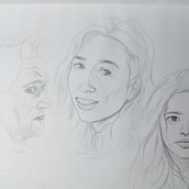 Mi proyecto del curso: Sketchbook de retrato: explora el rostro humano. Sketching, Drawing, Portrait Drawing, Artistic Drawing, and Sketchbook project by Nelson Vladimir Alcauter Avila - 09.20.2022