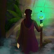 Mi proyecto del curso: Ilustraciones fantásticas con Procreate. Traditional illustration, Digital Illustration, and Digital Drawing project by Maria Fernanda Rodriguez Jimenez - 09.21.2022