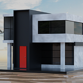 3D House. Modelagem 3D projeto de Jesus Jimenez - 21.09.2022
