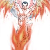 Mi proyecto del curso: Ilustración para cómics: anatomía de un superhéroe. Projekt z dziedziny Trad, c, jna ilustracja, Projektowanie postaci, Komiks, R, sunek ołówkiem, R i sunek anatomiczn użytkownika Paulina Moreno - 12.09.2023