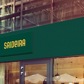 SAIDEIRA Ein Projekt aus dem Bereich Grafikdesign, Naming, Logodesign, Br, ing und Identität, T und pografie von Leonardo Teixeira - 22.09.2022