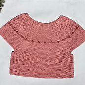 Mi proyecto del curso: Crochet: diseña prendas y patrones con tejido circular. Accessor, Design, Fashion Design, Fiber Arts, DIY, and Crochet project by Celidania Martínez - 09.21.2022