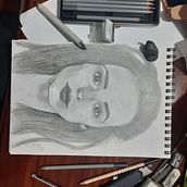 Mi proyecto del curso: Retrato realista con lápiz de grafito. Traditional illustration, Fine Arts, Sketching, Pencil Drawing, Drawing, Portrait Drawing, Realistic Drawing, Artistic Drawing, and Figure Drawing project by Rocío Arroyo - 09.21.2022