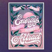 Lettering composition with iridescent effect  . % Nika Ryndina tarafından hazırlanan Harfler, Geleneksel illüstras, on, Dijital İllüstras, Ve on projesi - 09.22.2022