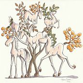 My project for course: Surrealist Illustration Inspired by Nature. Un proyecto de Ilustración tradicional, Dibujo a lápiz, Dibujo, Dibujo artístico, Ilustración naturalista				 y Dibujo con lápices de colores de Rosane Badan - 06.10.2022