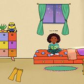 This is Jaime. Een project van Traditionele illustratie, Ontwerp van personages,  Schetsen, Digitale illustratie, Kinderillustratie, Digitale tekening, Verhaallijn y Prentenboeken van jarjenillustrations - 22.09.2022