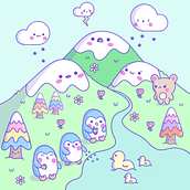 Il mio progetto del corso: Creazione di mondi kawaii: dai gioia con l'illustrazione. Design de personagens, Ilustração digital, e Mangá projeto de Melissa - 22.09.2022