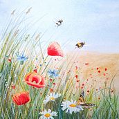 My project for course: Illustrating the Natural World with Watercolor and Charcoal Ein Projekt aus dem Bereich Traditionelle Illustration, Malerei und Naturalistische Illustration von Shirley Alexander - 22.09.2022
