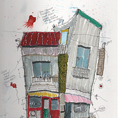 My project for course: Expressive Architectural Sketching with Colored Markers. Sketching, Drawing, Architectural Illustration, Sketchbook & Ink Illustration project by John Shinnick - 09.23.2022