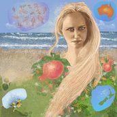 My project for course: Digital Fantasy Portraits with Photoshop Story of my life. Traditional illustration, Drawing, Digital Illustration, Portrait Drawing, Digital Drawing, and Digital Painting project by Carol Edelkoort - 09.23.2022