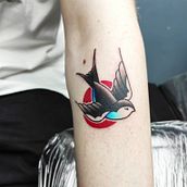 My project for course: Color Techniques for Tattoos. Un projet de Illustration traditionnelle, Dessin, Illustration numérique, Conception de tatouage , et Dessin numérique de adelina_dinu_86 - 23.09.2022