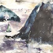 Watercolor illustrations. Traditional illustration project by Maria - 09.23.2022
