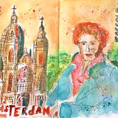 My project for course: Artistic Watercolor Sketching: Dare to Express Your Ideas. Traditional illustration, Sketching, Creativit, Drawing, Watercolor Painting, and Sketchbook project by Ron van der Vlist - 09.23.2022